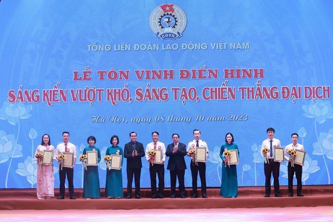 Dấu ấn Công đoàn Việt Nam nhiệm kỳ 2018 - 2023